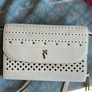 Vera Wang White Crossbody Bag